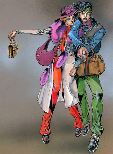 gucci x jojos|Gucci X hirohiko araki.